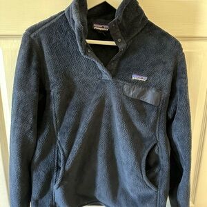 Patagonia Navy Fleece Jacket